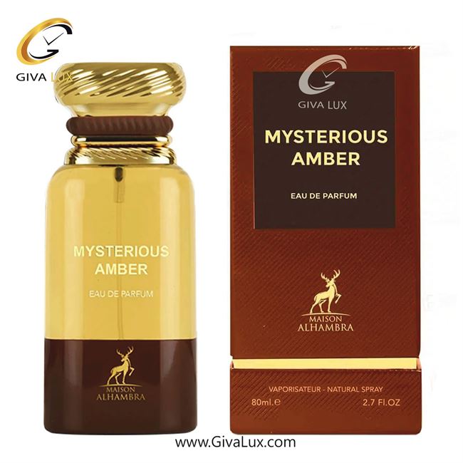  ادو پرفیوم  یونیسکس الحمبرا اورجینال مدل Alhambra Mysterious Amber | میستریوس امبر رایحه مشابه تام فورد امبر ابسولوت حجم  80 میل